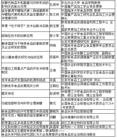 第三屆食品科技創(chuàng)新論壇 聚焦特殊食品分論壇，深化技術(shù)服務(wù)創(chuàng)新